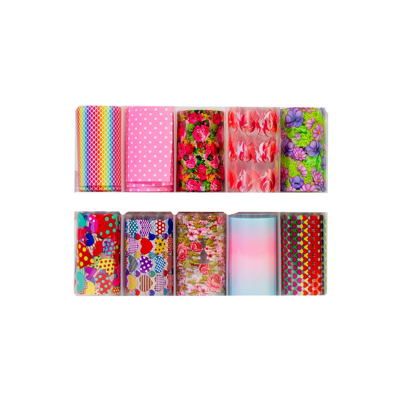 FOIL DE UÑAS CAJA X10UND