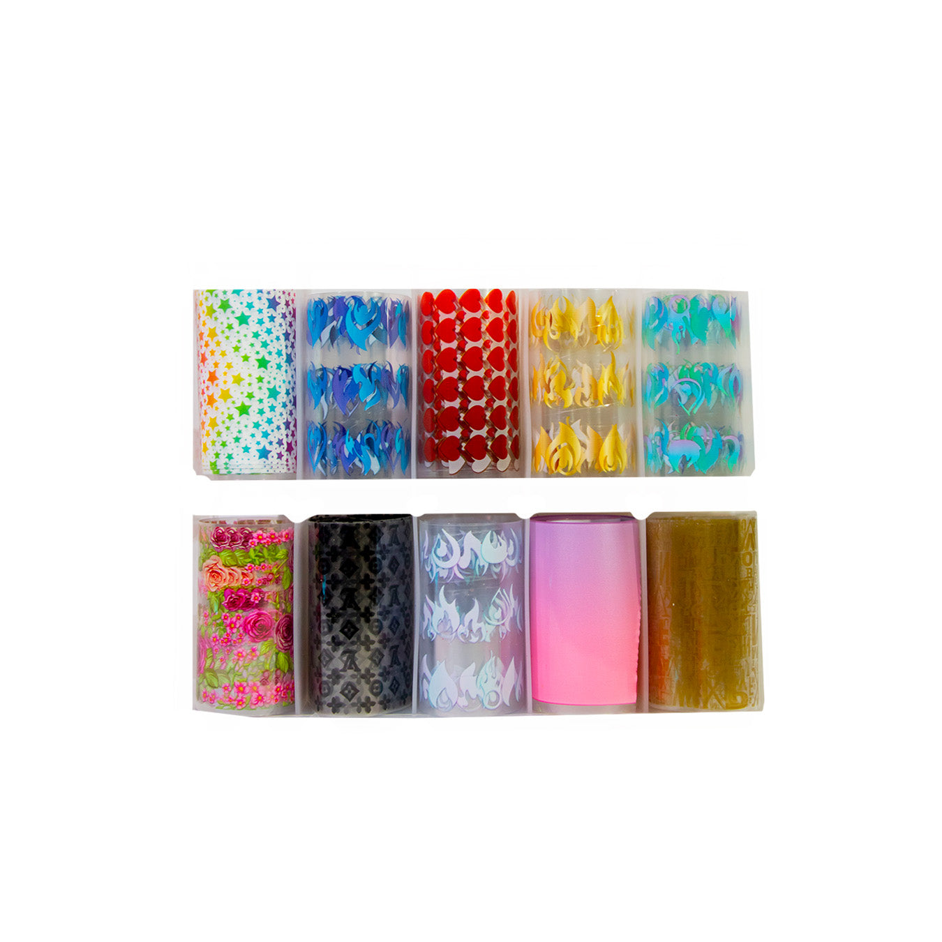 FOIL DE UÑAS CAJA X10UND