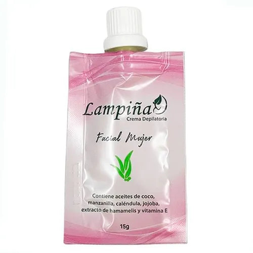 CREMA DEPILADORA FACIAL LAMPIÑA SACHET X15GR