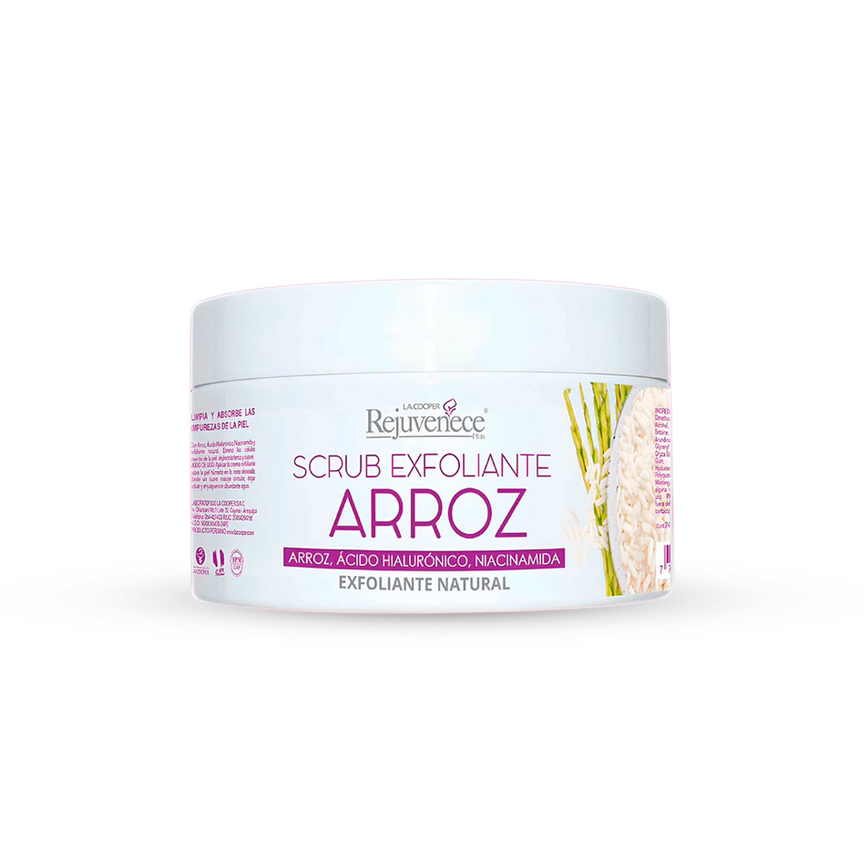 EXFOLIANTE LA COOPER DE ARROZ REJUVENECE X240GR