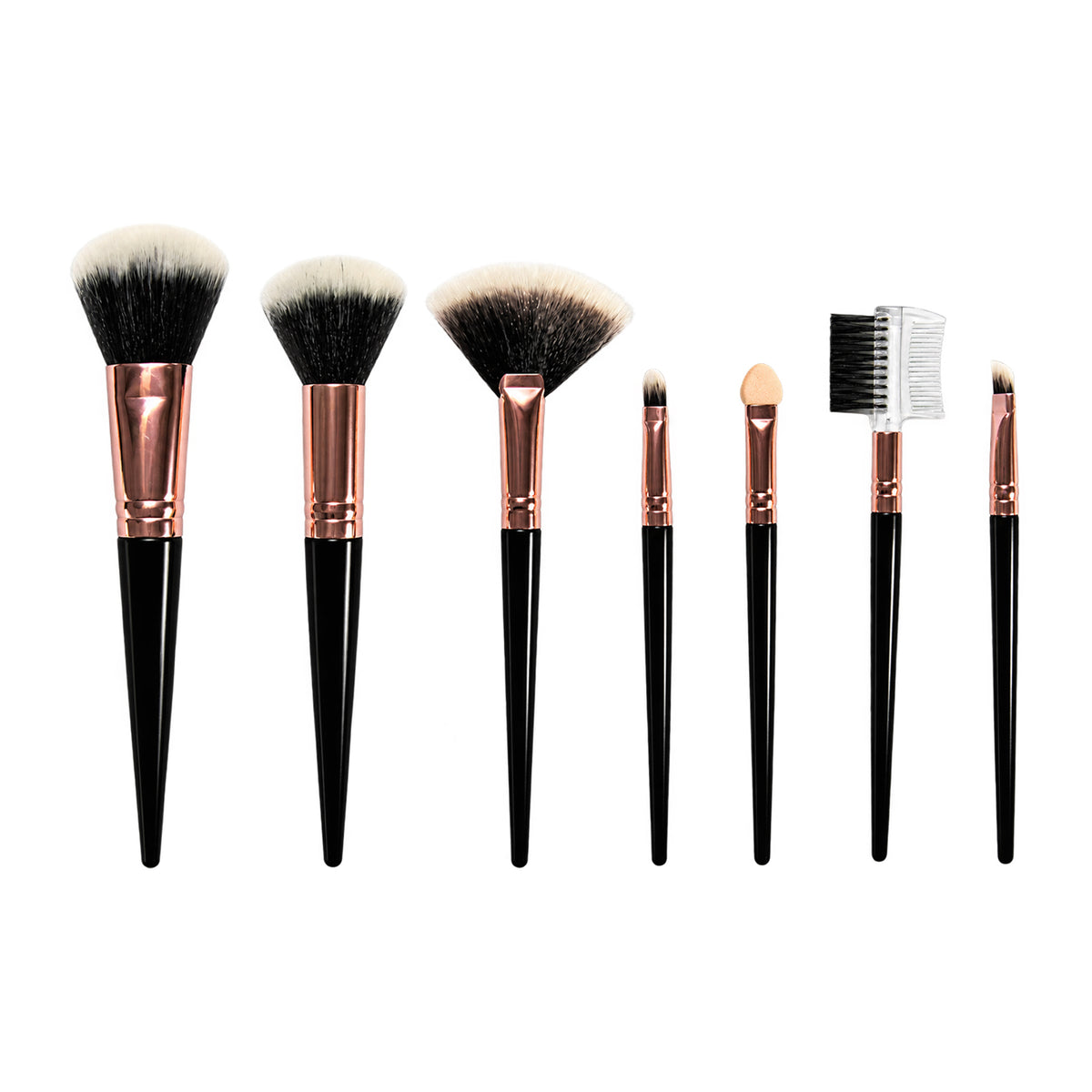 SET DE BROCHAS FACE COLOR X7PZAS