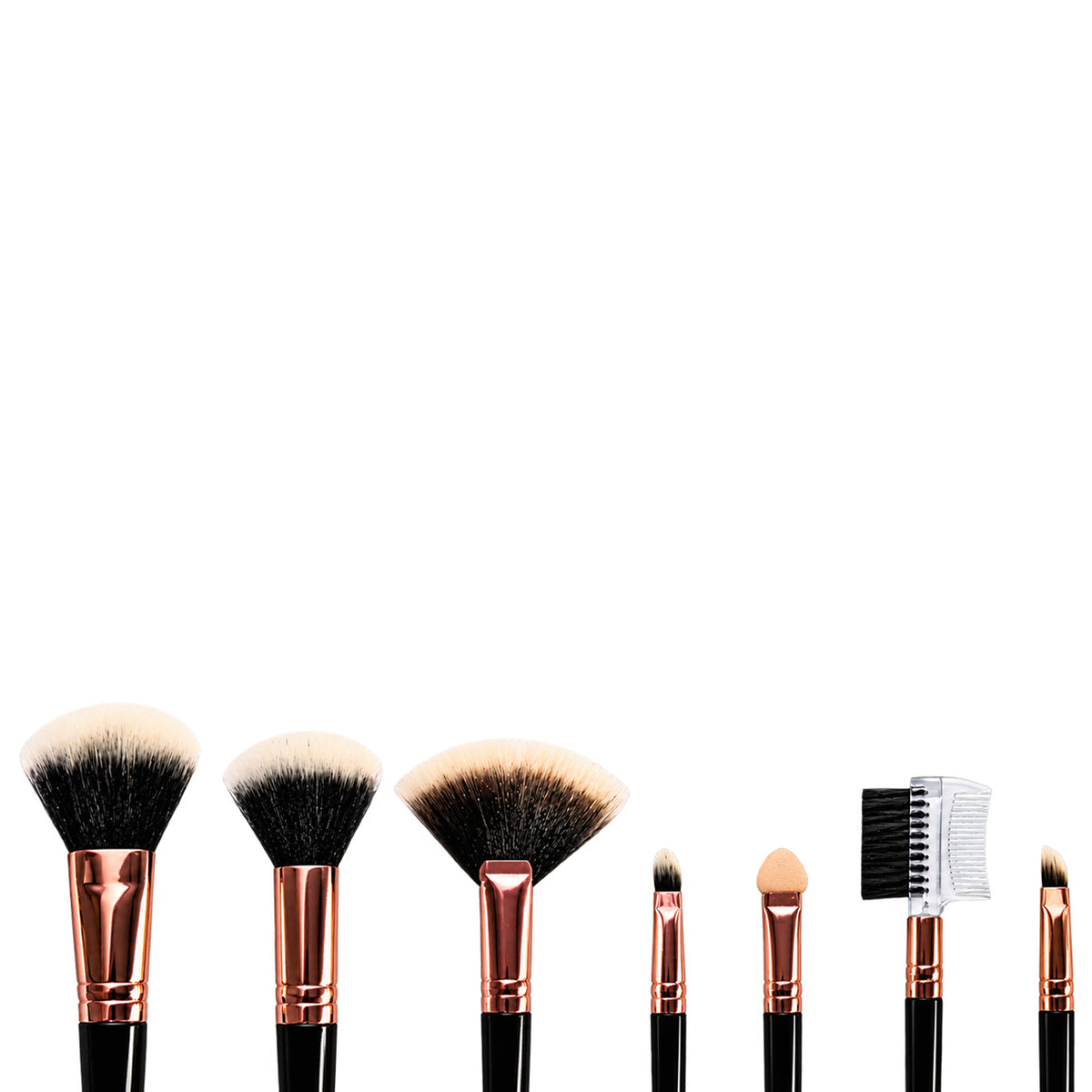 SET DE BROCHAS FACE COLOR X7PZAS