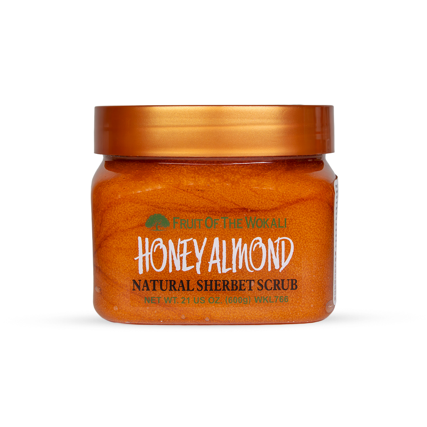EXFOLIANTE CORPORAL WOKALI HONEY ALMOND X600GR
