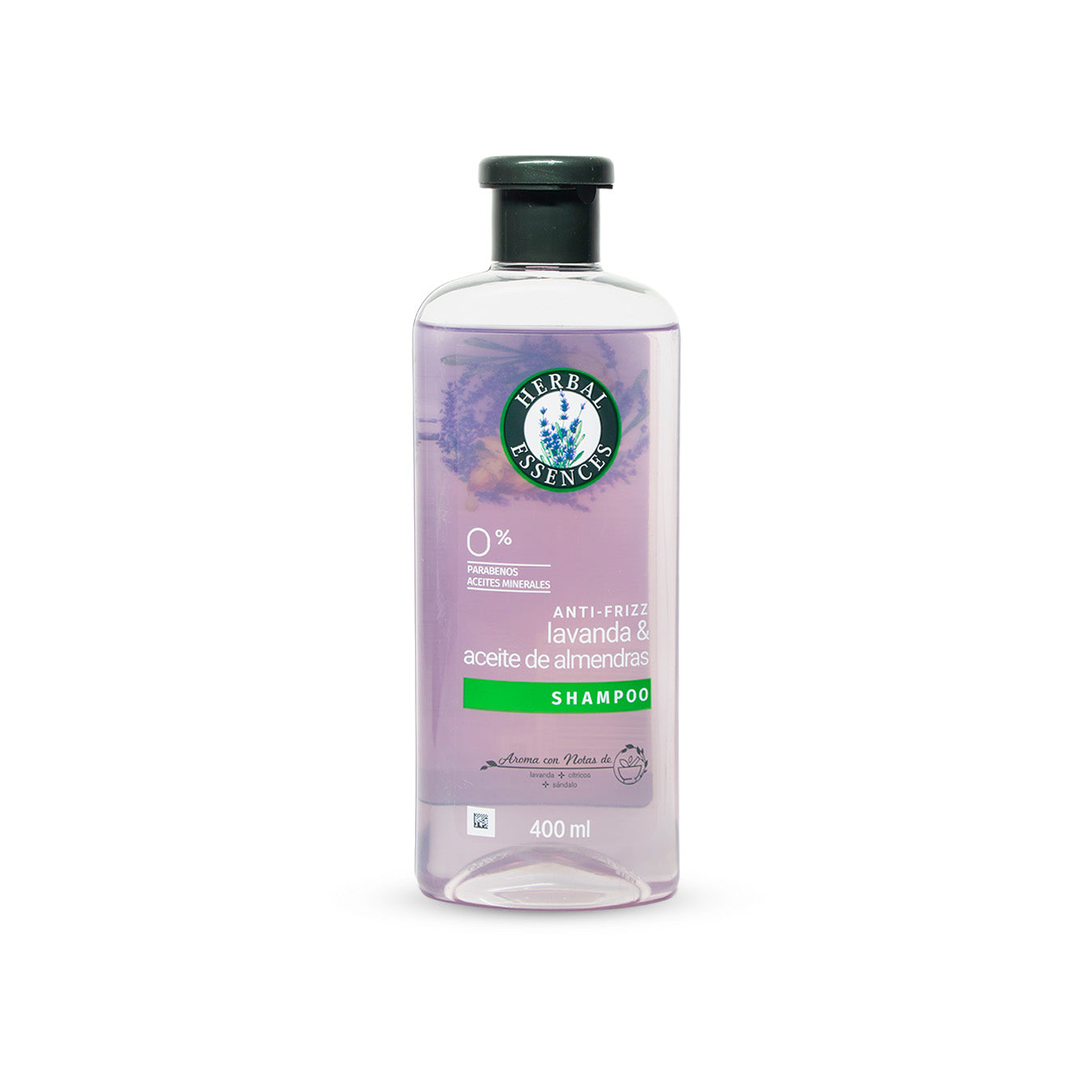 SHAMPOO HERBAL ESSENCES LAVANDA & ACEITE DE ALMENDRAS X400ML