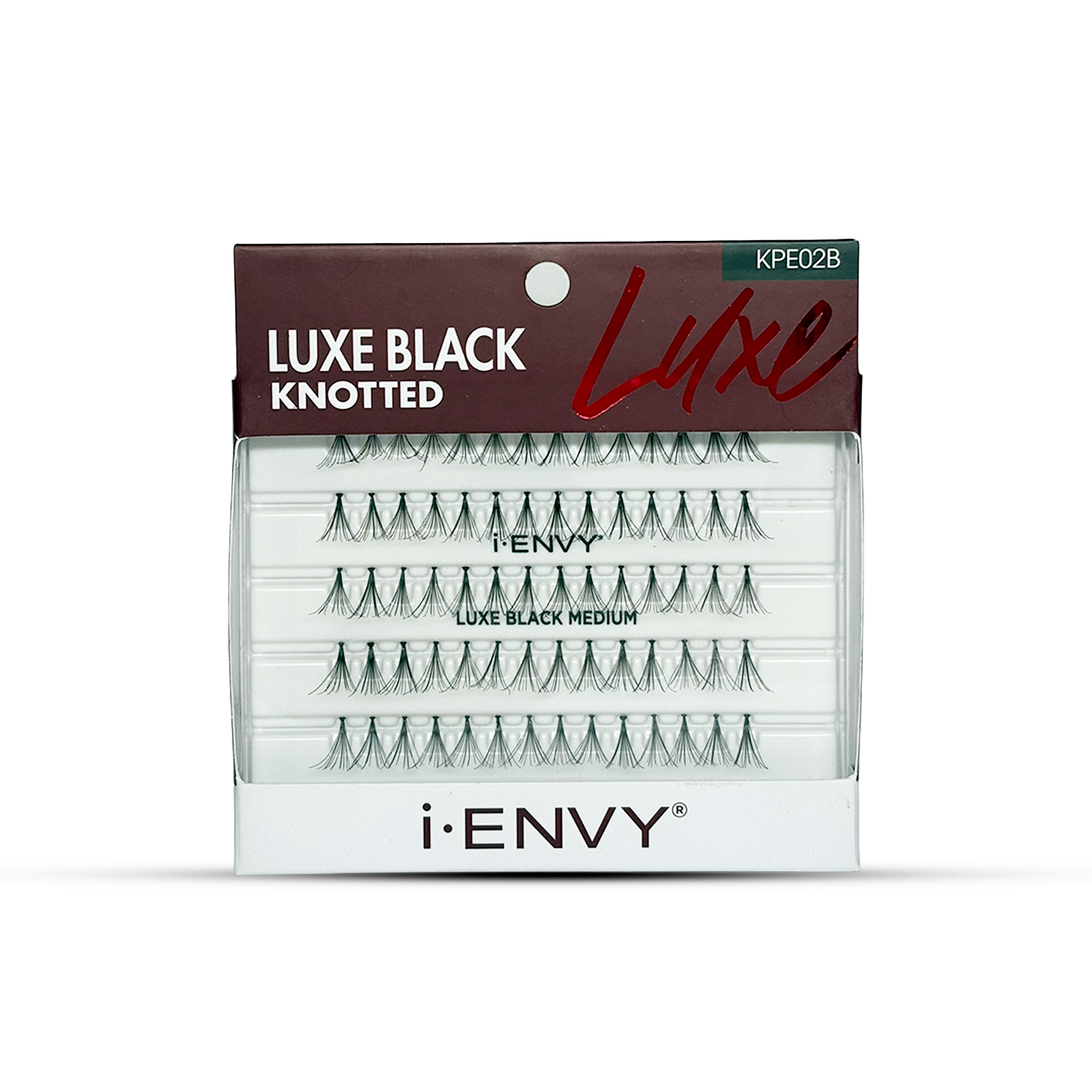 PESTAÑAS I.ENVY 3X3 LUXE BLACK FLARE MEDIUM