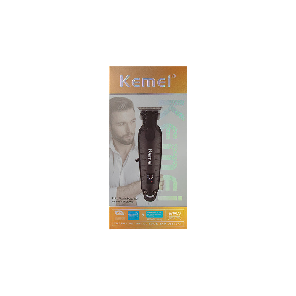 MAQUINA TRIMMER KEMEI NEGRA KM-2293