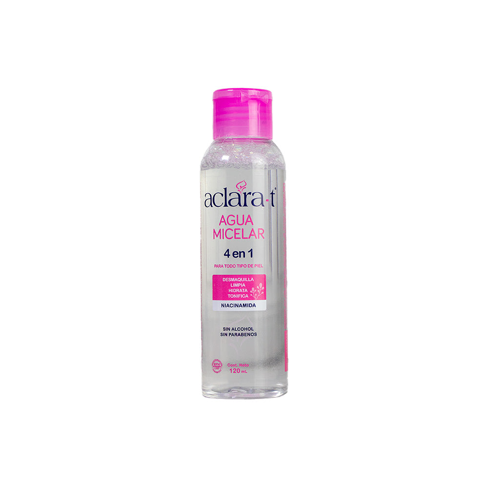 AGUA MICELAR ACLARA-T 4EN1 X120ML