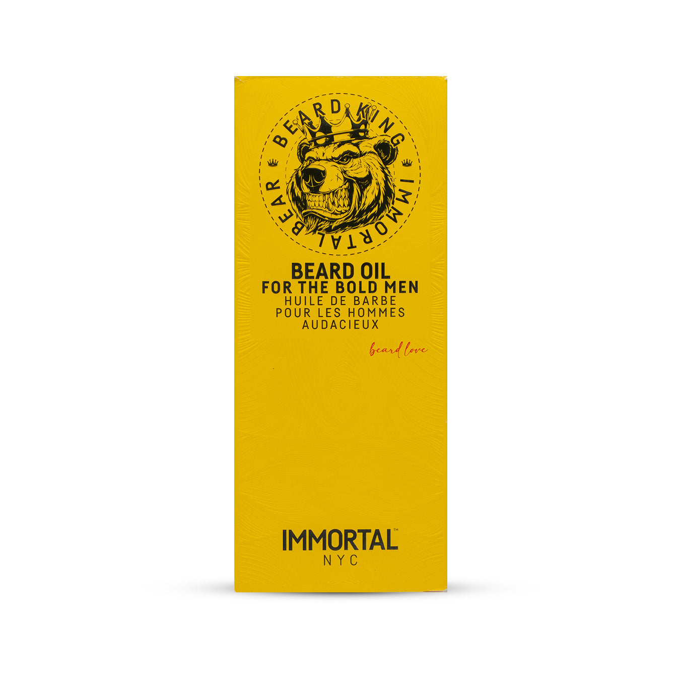 ACEITE PARA BARBA IMMORTAL BEARD KING X100ML