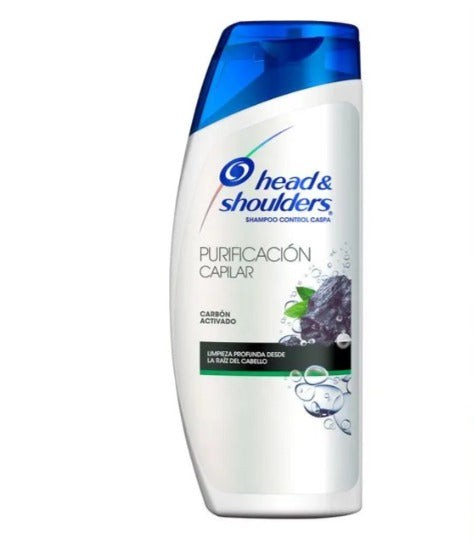 SHAMPOO H&S CARBON ACTIVADO X650ML