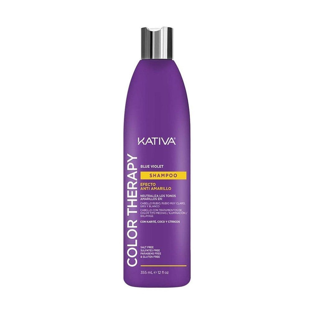 SHAMPOO KATIVA BLUE THERAPY ANTI YELLOW X250ML