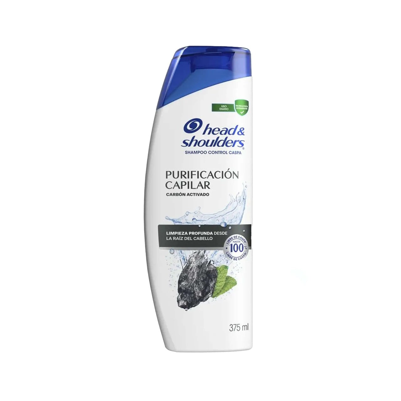 SHAMPOO H&S CARBON ACTIVADO X375ML