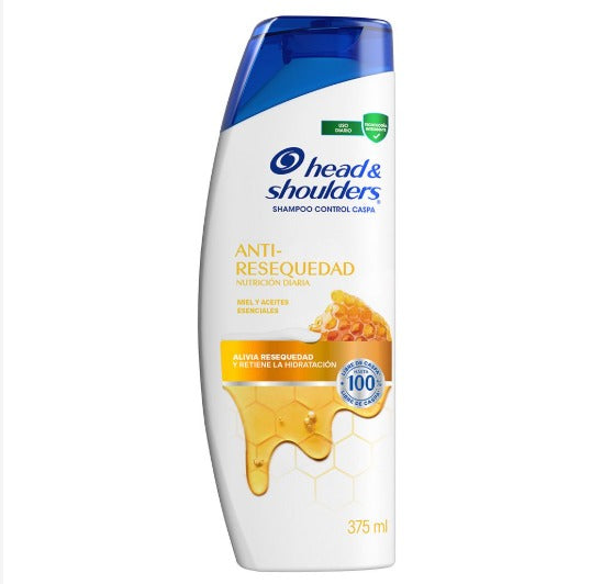 SHAMPOO H&S ANTI-RESEQUEDAD X375ML