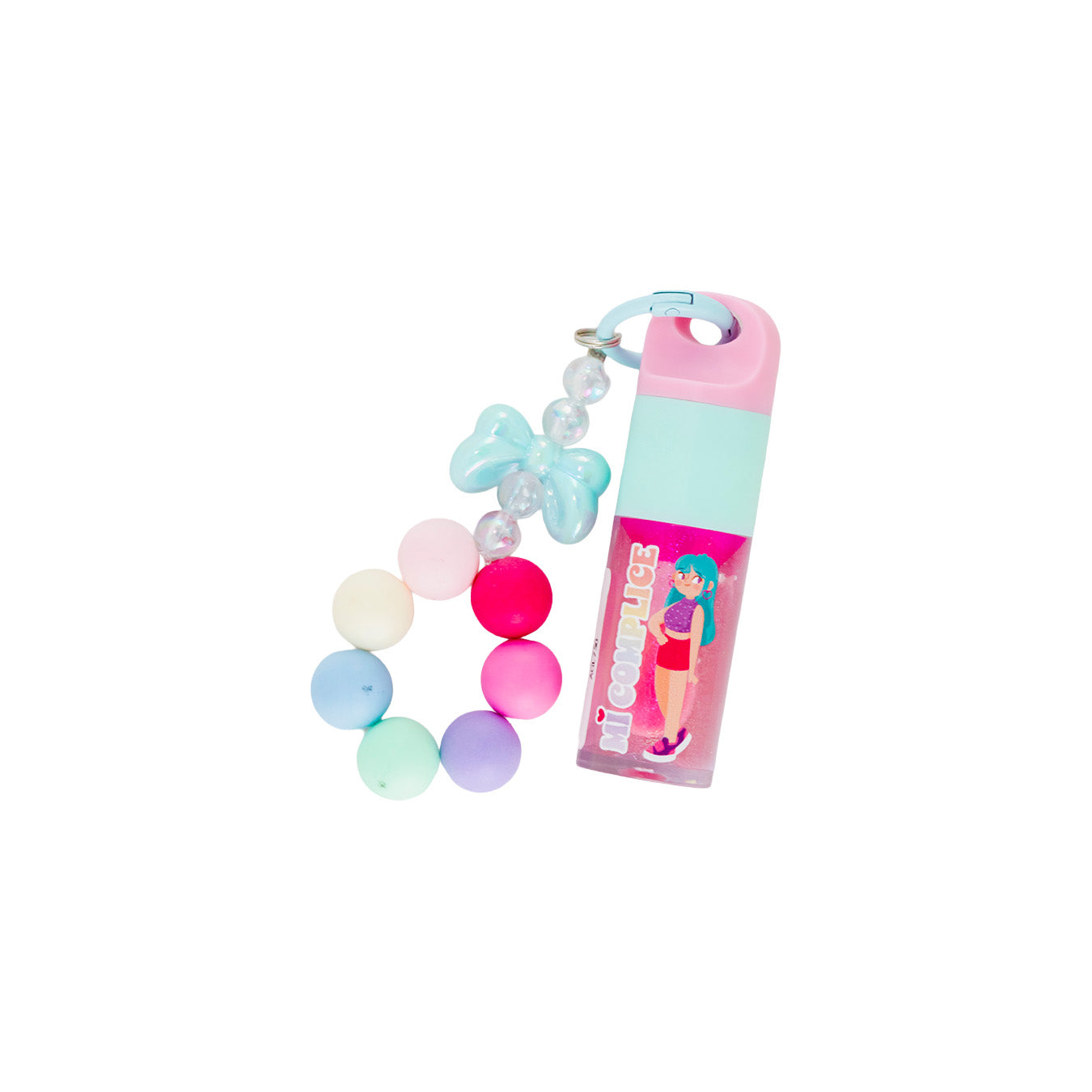 BRILLO LABIAL LLAVERO JARUSA MI COMPLICE