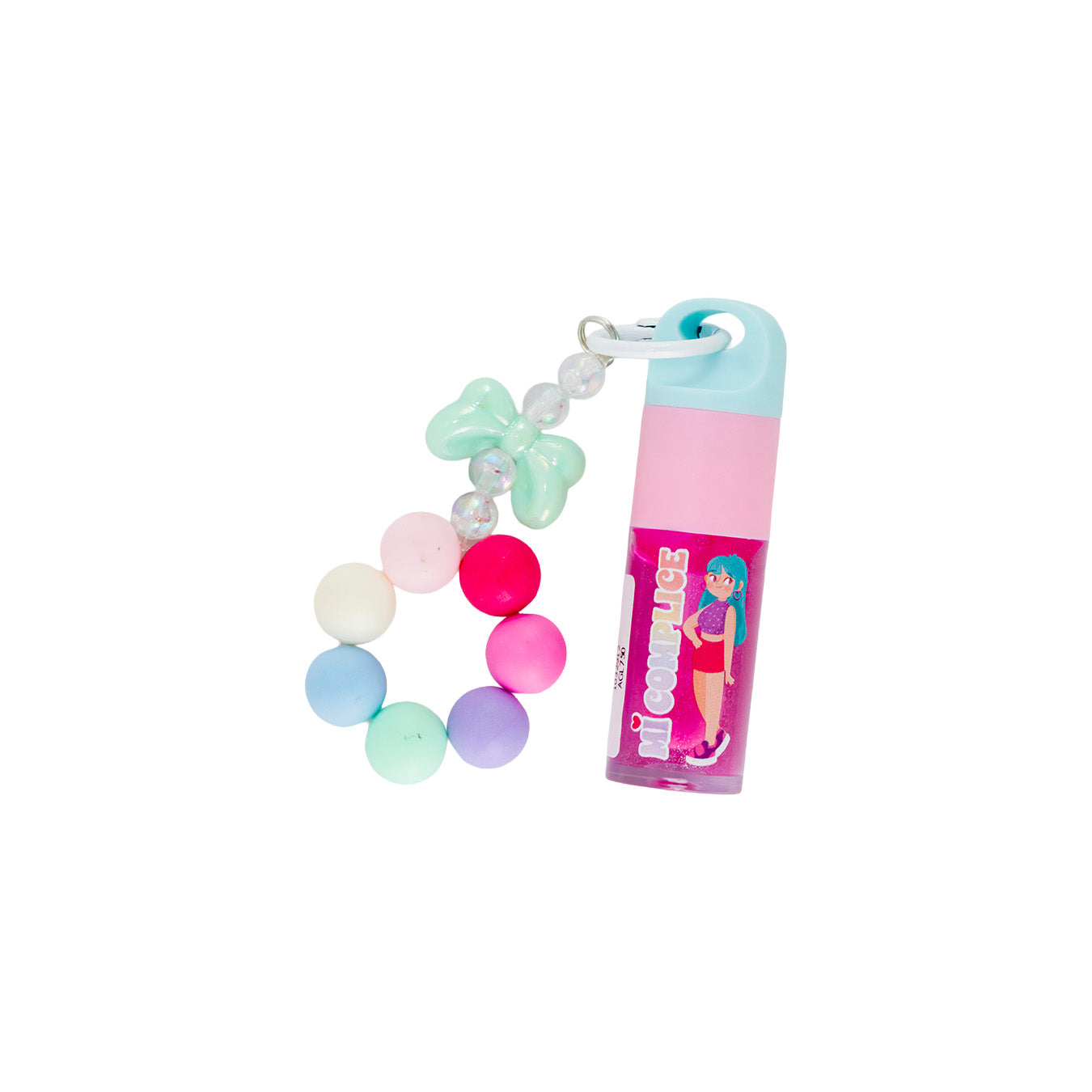 BRILLO LABIAL LLAVERO JARUSA MI COMPLICE