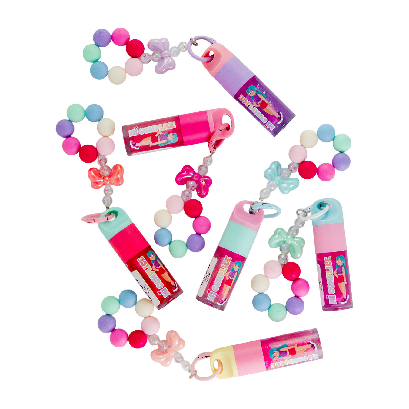 BRILLO LABIAL LLAVERO JARUSA MI COMPLICE
