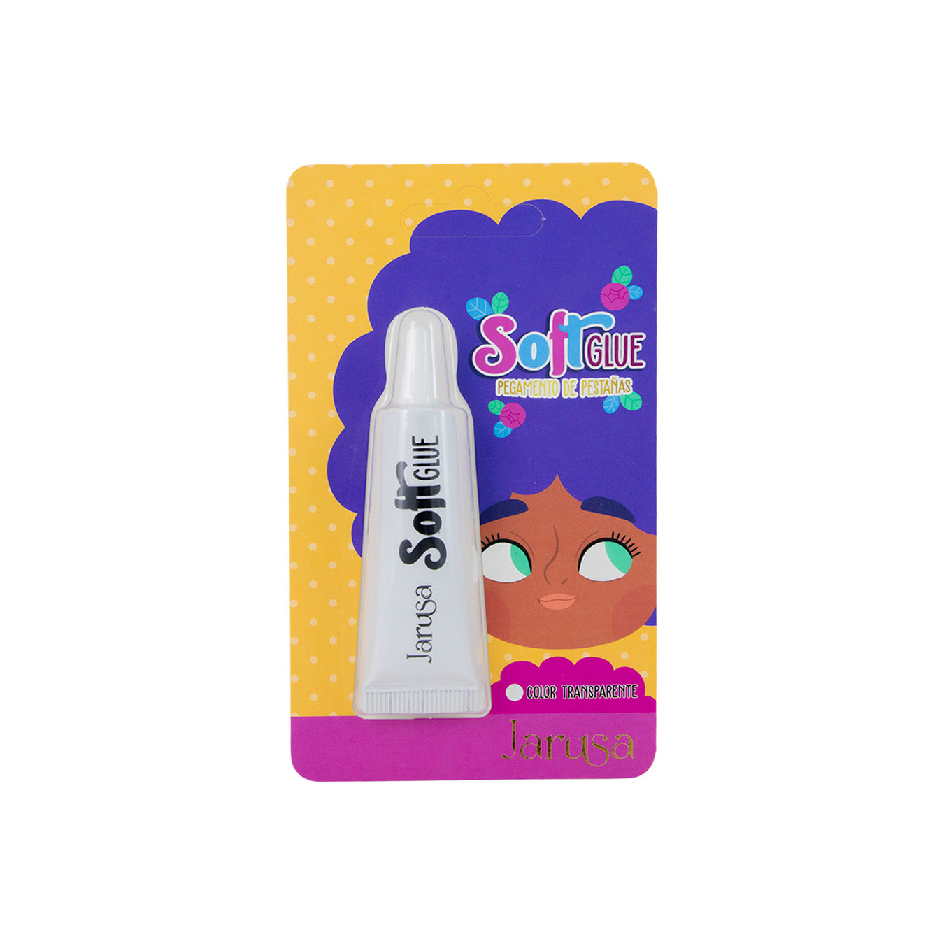 PEGAMENTO DE PESTAÑAS JARUSA GOLD LASH TRANSPARENTE X5ML