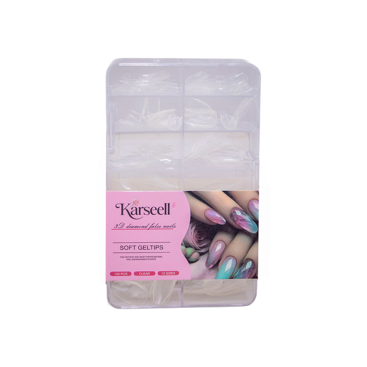 UÑAS KARSEELL SOFT GEL TIPS X120PZAS