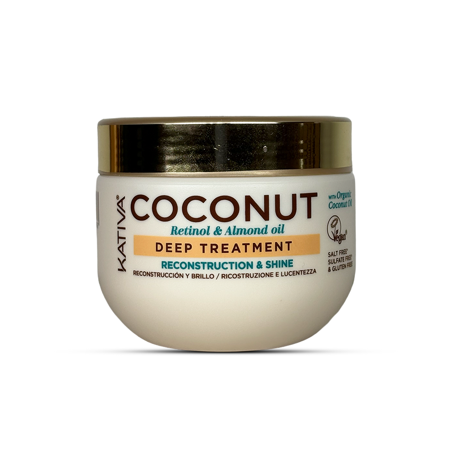TRATAMIENTO KATIVA COCONUT+RETINOL X300ML