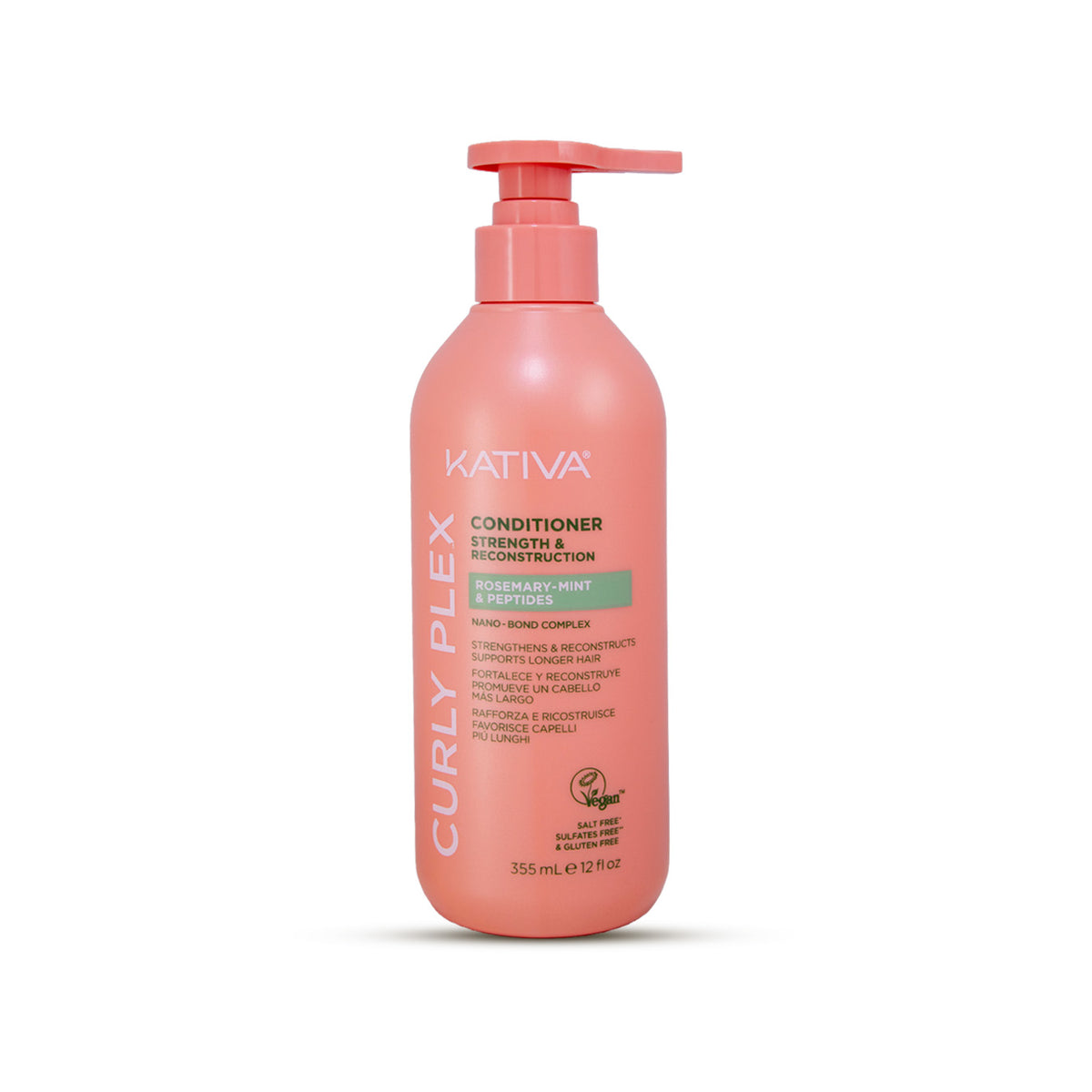 ACOND. KATIVA CURLY PLEX STRENGTH & RECONSTRUCTION X355ML