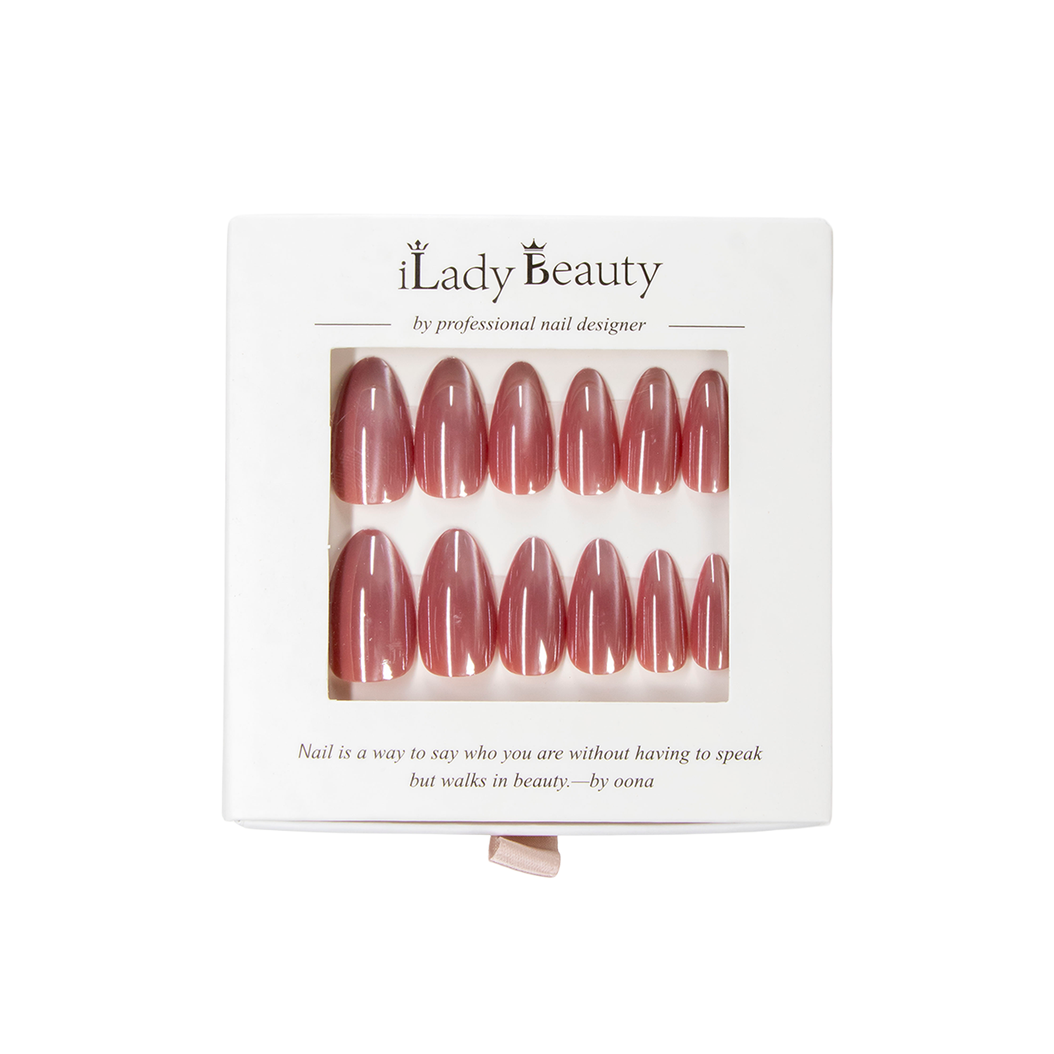 UÑAS ILADY BEAUTY EFECTO GATO X12UND