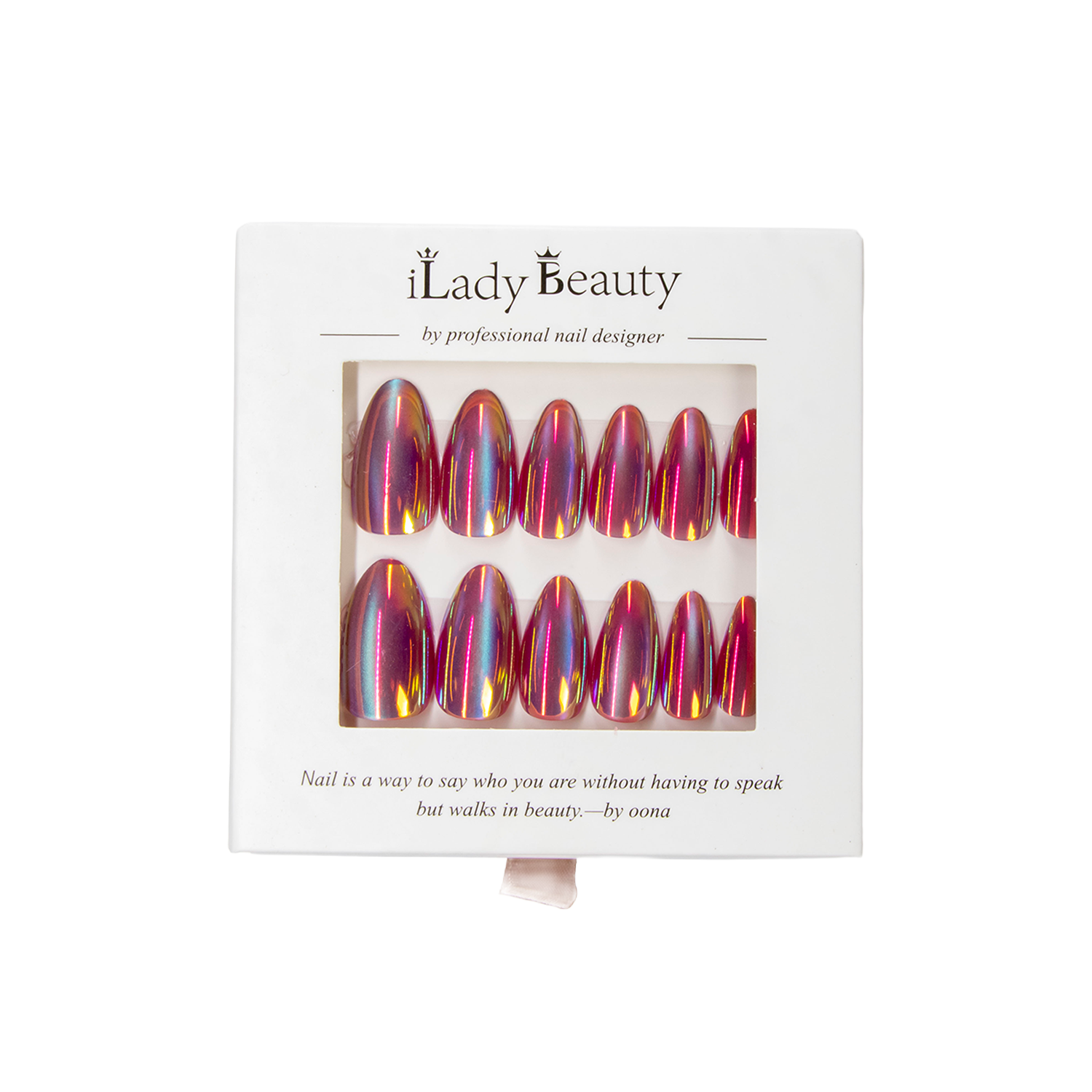 UÑAS ILADY BEAUTY EFECTO GATO X12UND