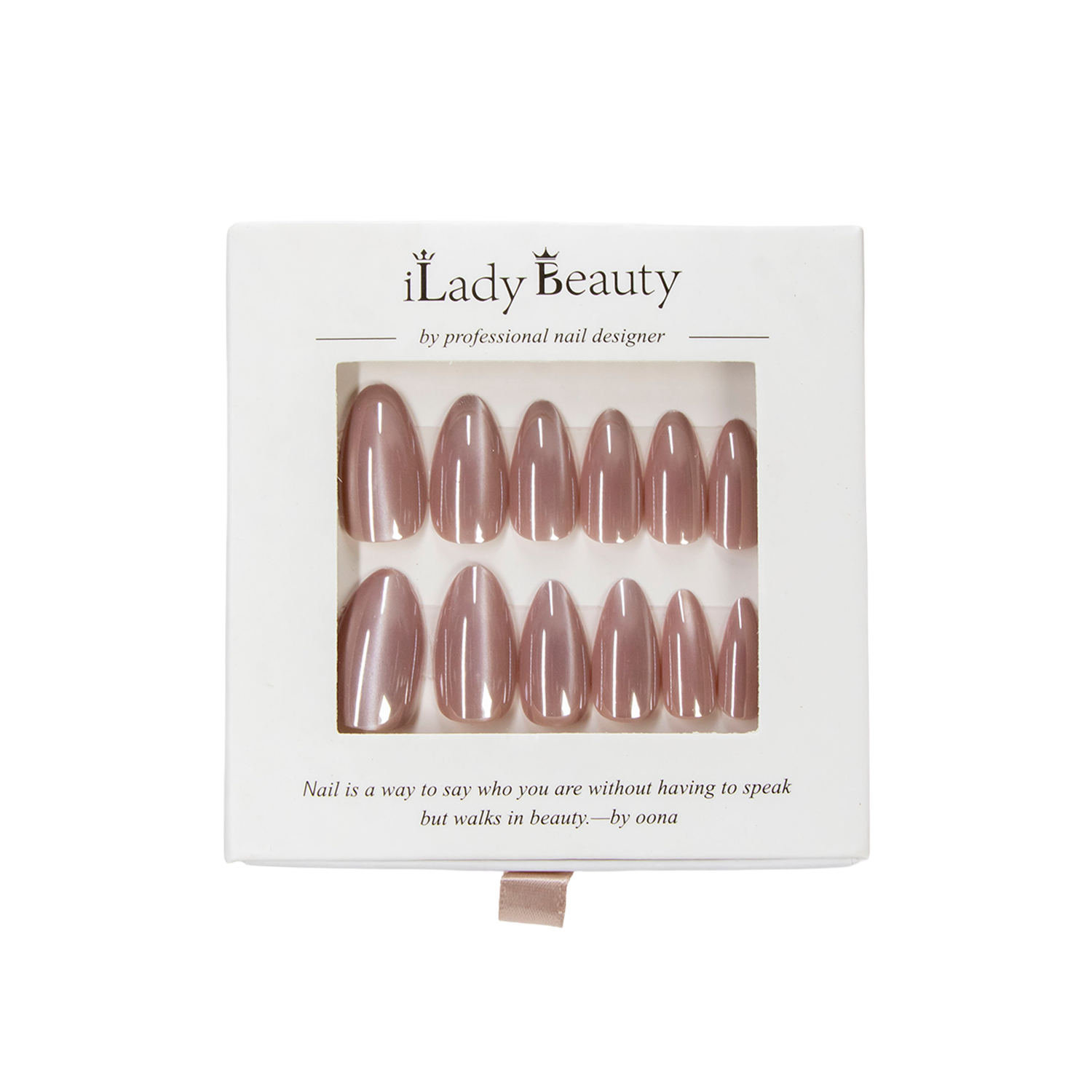 UÑAS ILADY BEAUTY EFECTO GATO X12UND