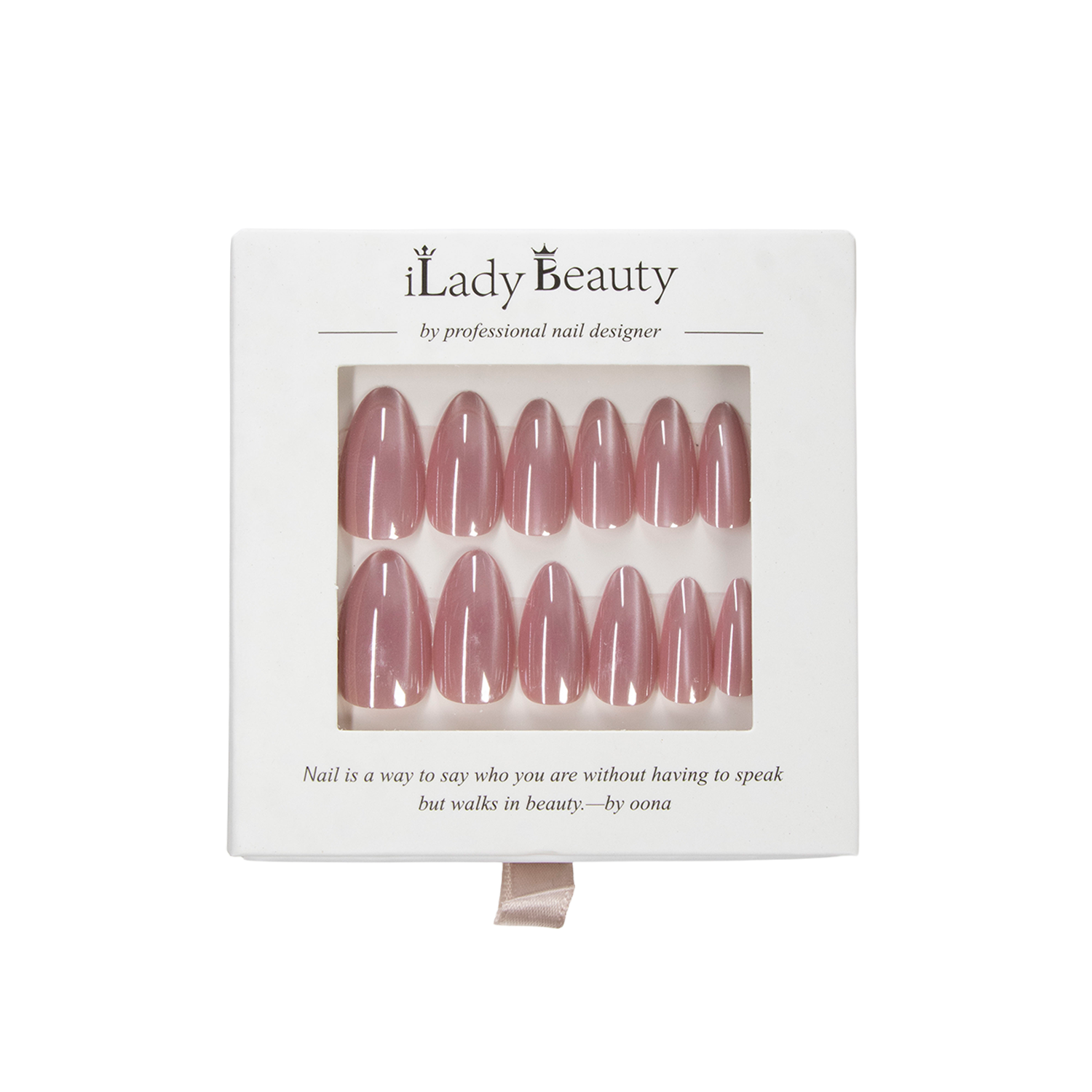 UÑAS ILADY BEAUTY EFECTO GATO X12UND