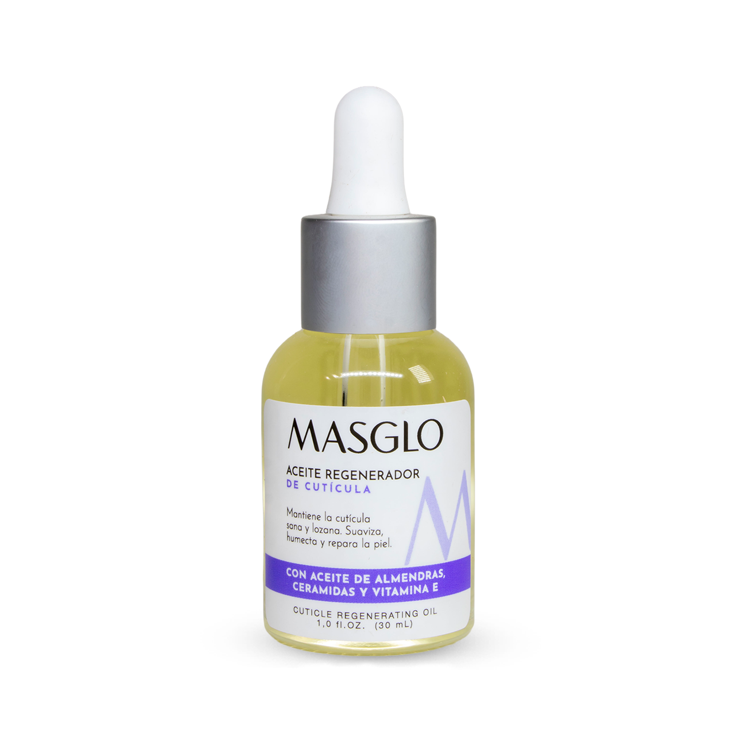 ACEITE REGENERADOR DE CUTICULA MASGLO X30ML
