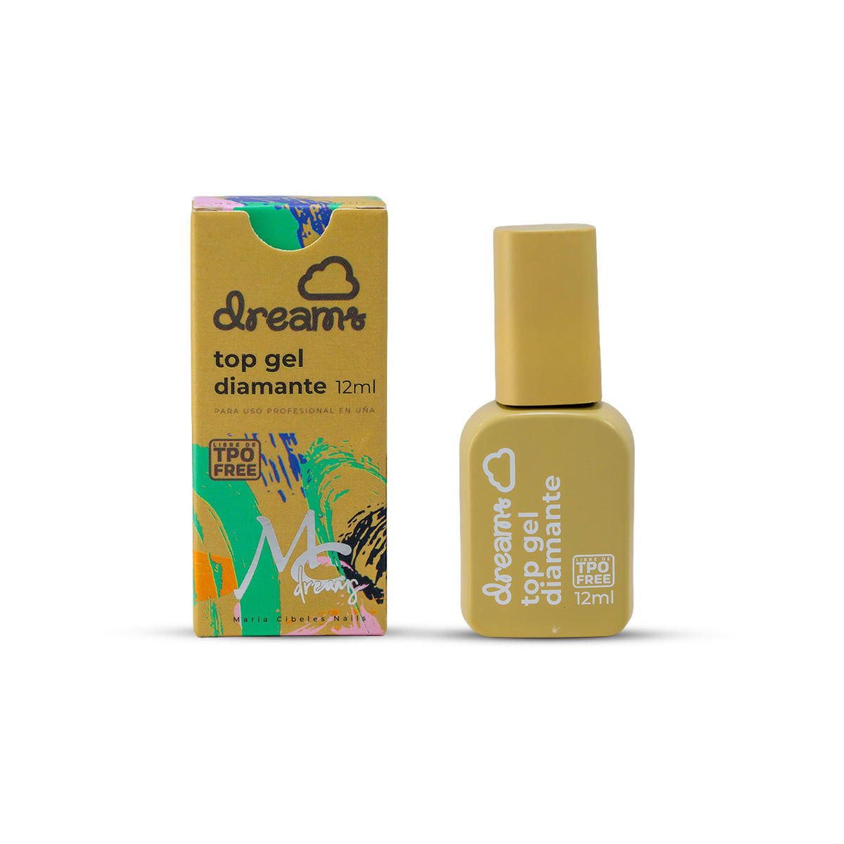 TOP GEL MC DREAMS DIAMANTE X12ML