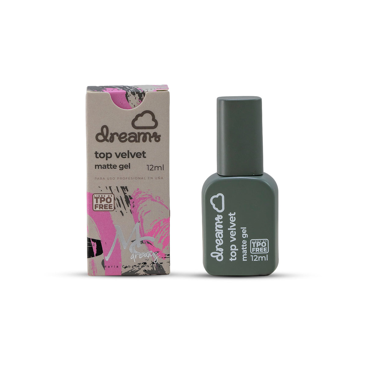 TOP COAT MATTE MC DREAMS VELVET X12ML