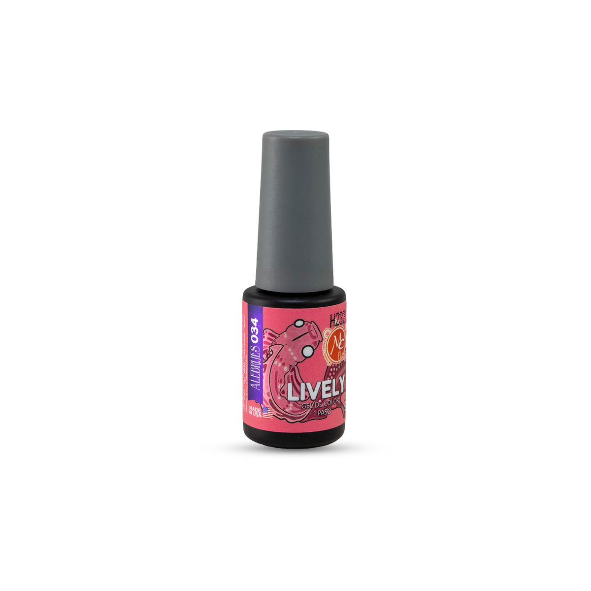 GEL DE COLOR UV 1 PASO LIVELY X9ML