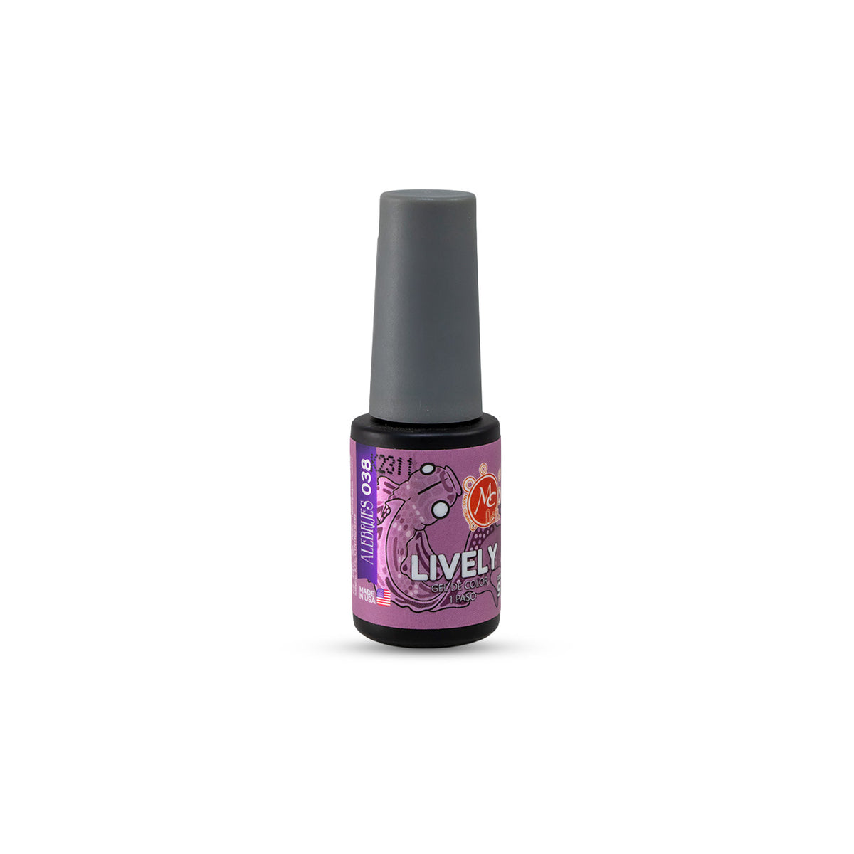 GEL DE COLOR UV 1 PASO LIVELY X9ML