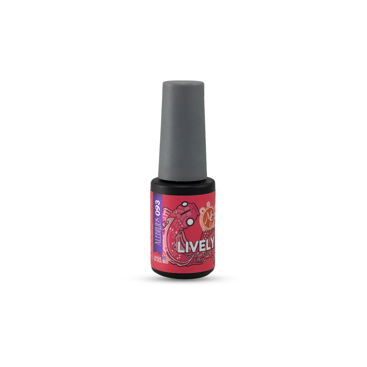 GEL DE COLOR UV 1 PASO LIVELY X9ML