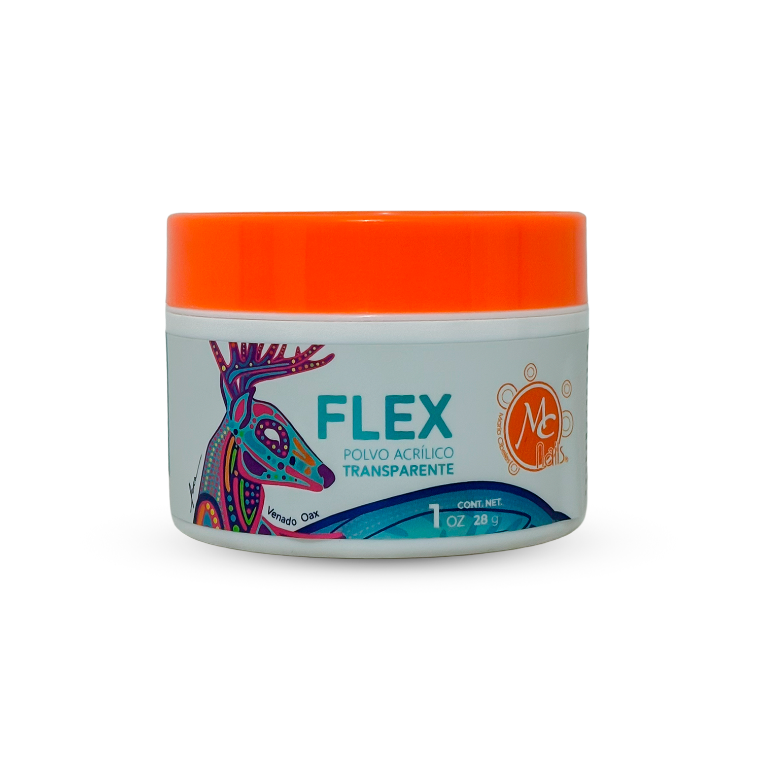 POLVO ACRILICO MC NAILS 1OZ X28GR