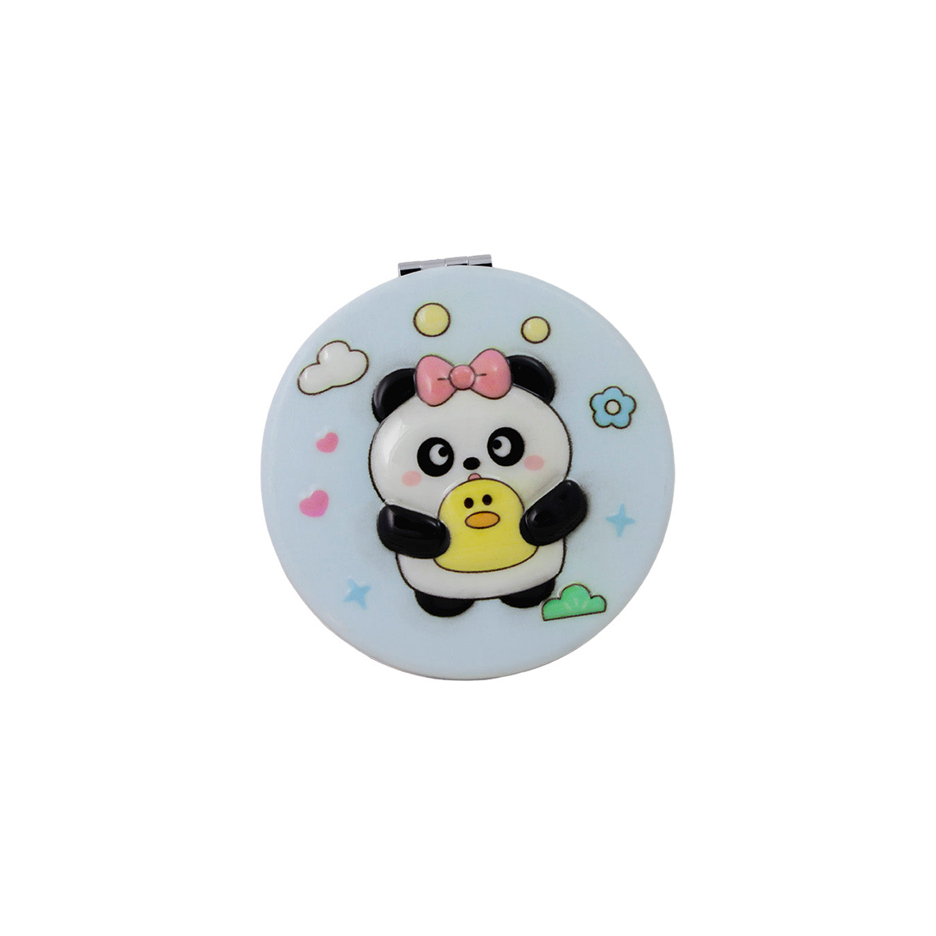 MINI ESPEJO REDONDO DISEÑO PANDA