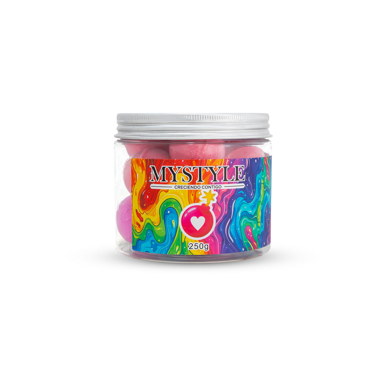 BOMBAS EFERVECENTES MYSTYLE POTE X250GR