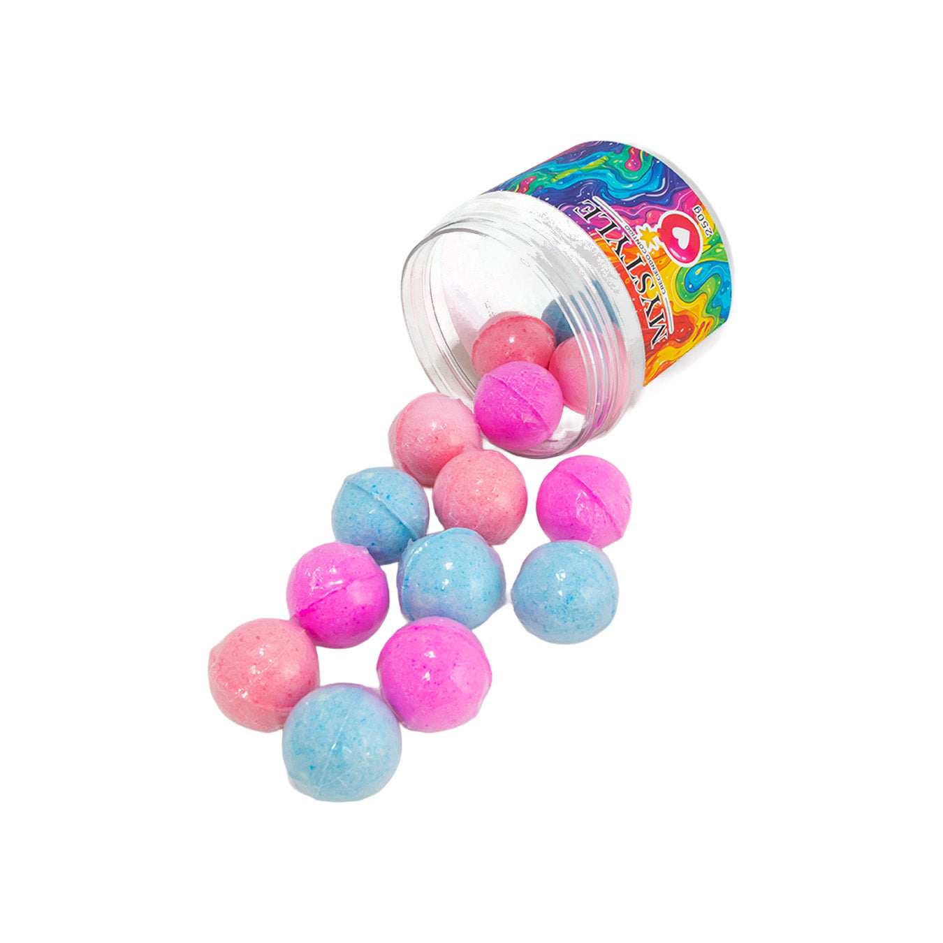 BOMBAS EFERVECENTES MYSTYLE POTE X250GR
