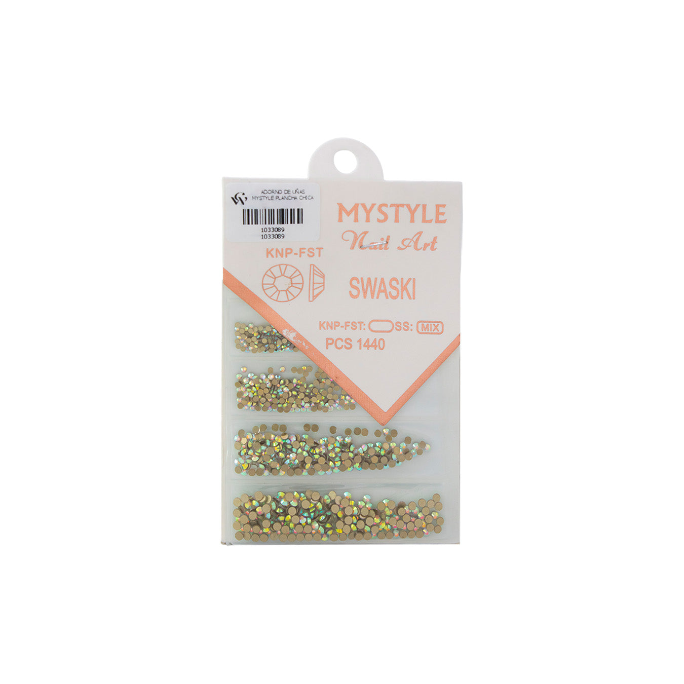ADORNO DE UÑAS MYSTYLE PLANCHA CHICA