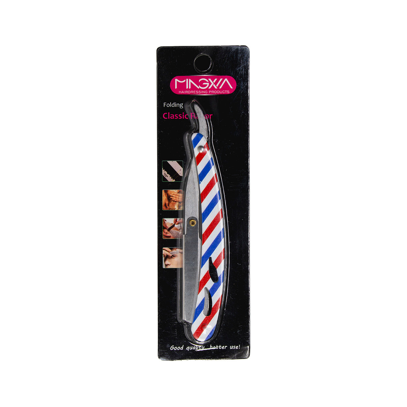 NAVAJERO METAL DISEÑO BARBER MNGXVA