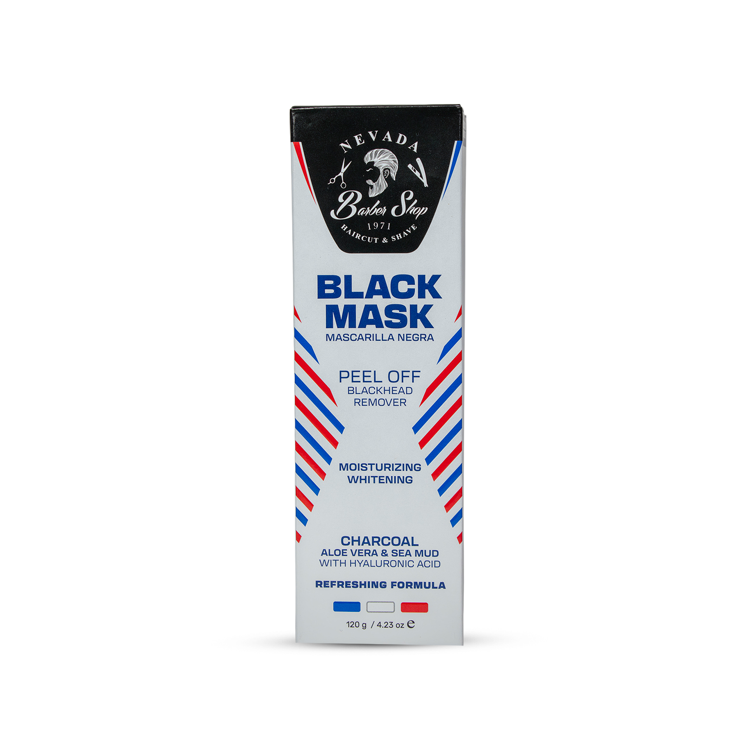 MASCARILLA NEGRA NEVADA BARBER X120GR