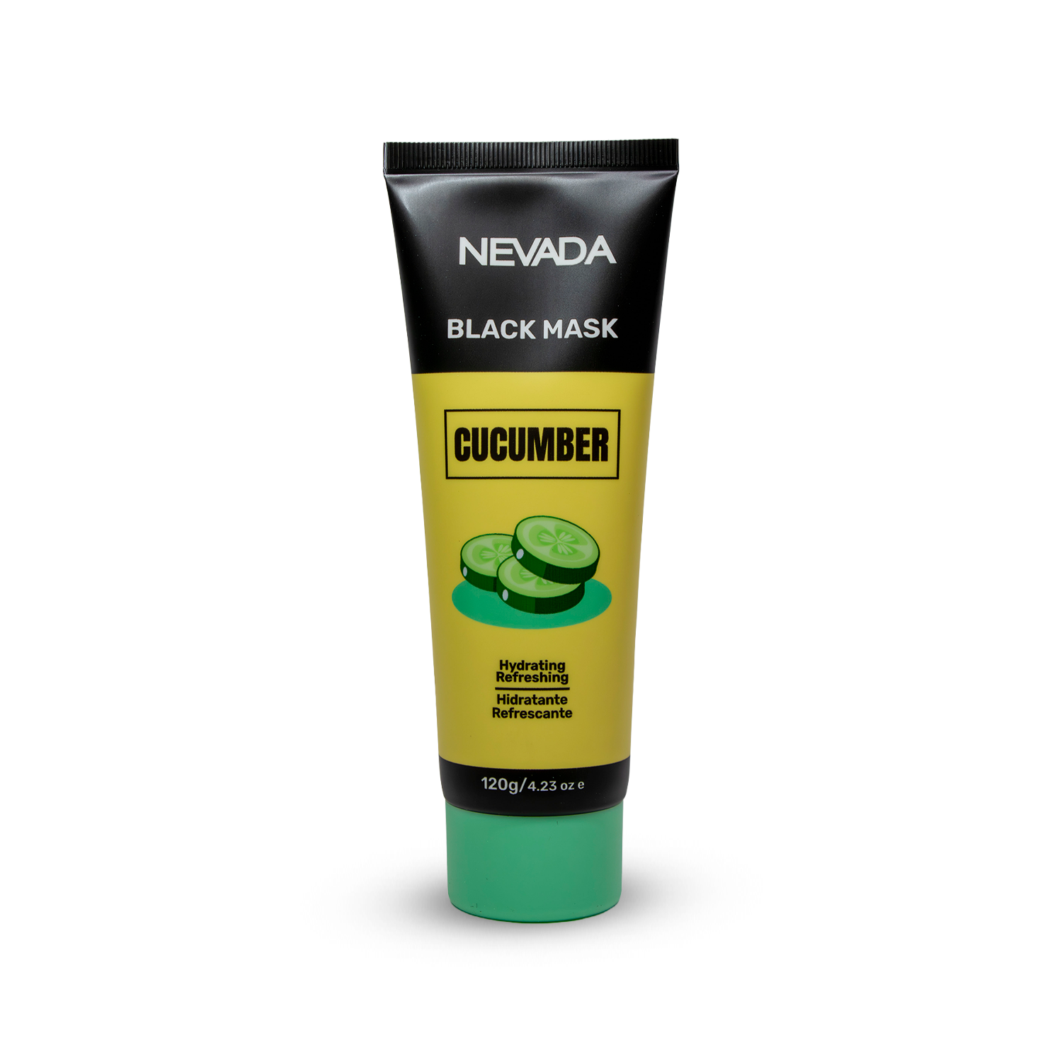 MASCARILLA NEGRA NEVADA  X120GR PEPINO