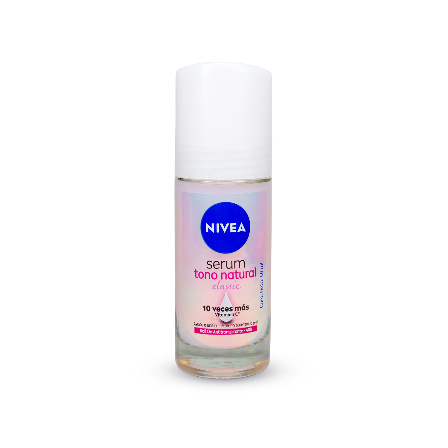 DES. NIVEA SERUM TONO NATURAL ROLL-ON X40ML