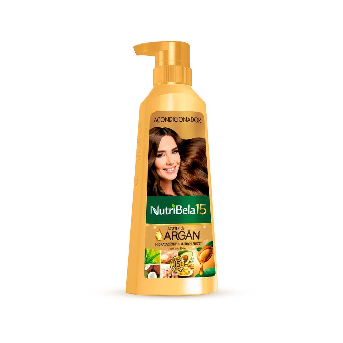 ACOND. NUTRIBELA15 ACEITE DE ARGAN X370ML