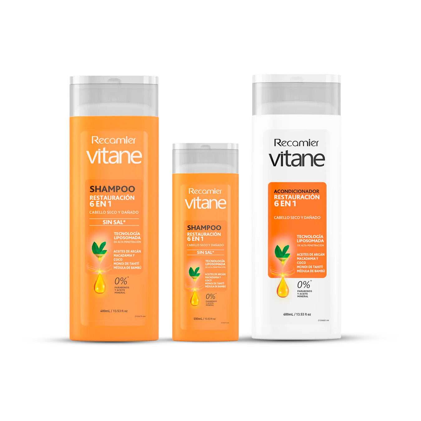 PACK VITANE RESTAURACION 6EN1 SH+ACOND.X400ML+SH.X220ML