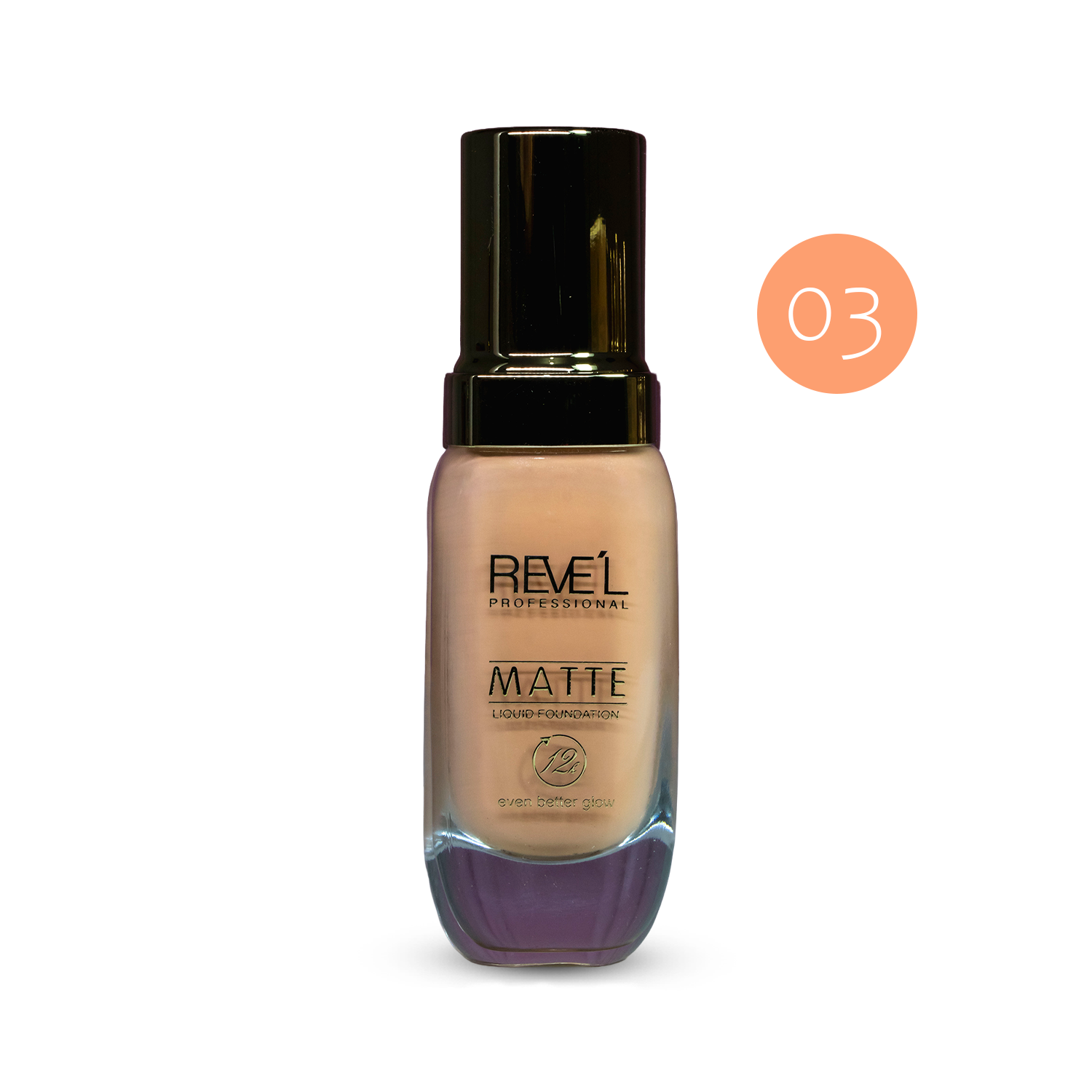 BASE LIQUIDA REVEL FOUNDATION MATTE X43ML