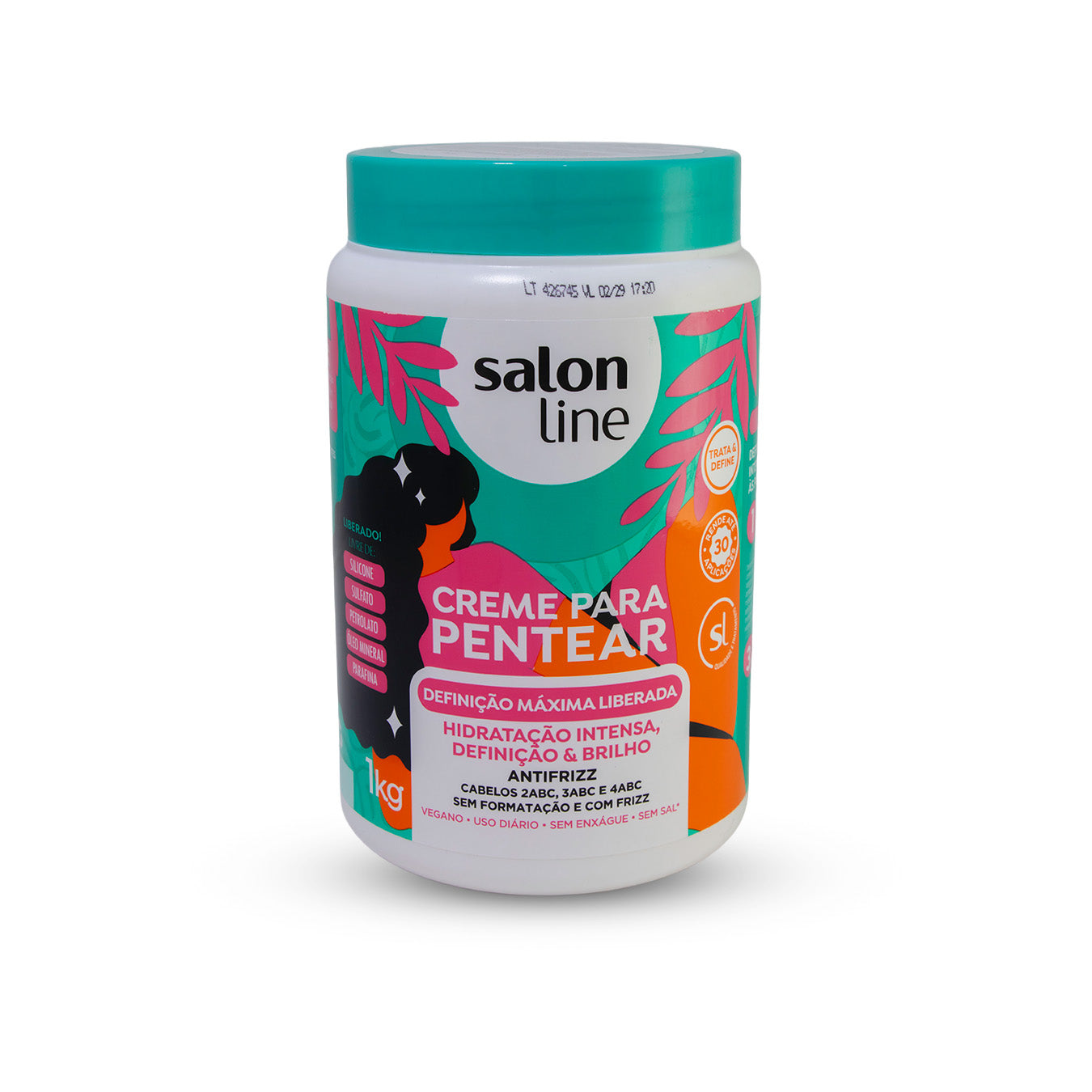 CREMA DE PEINAR SALON LINE DEFINICION MAXIMA X1KG