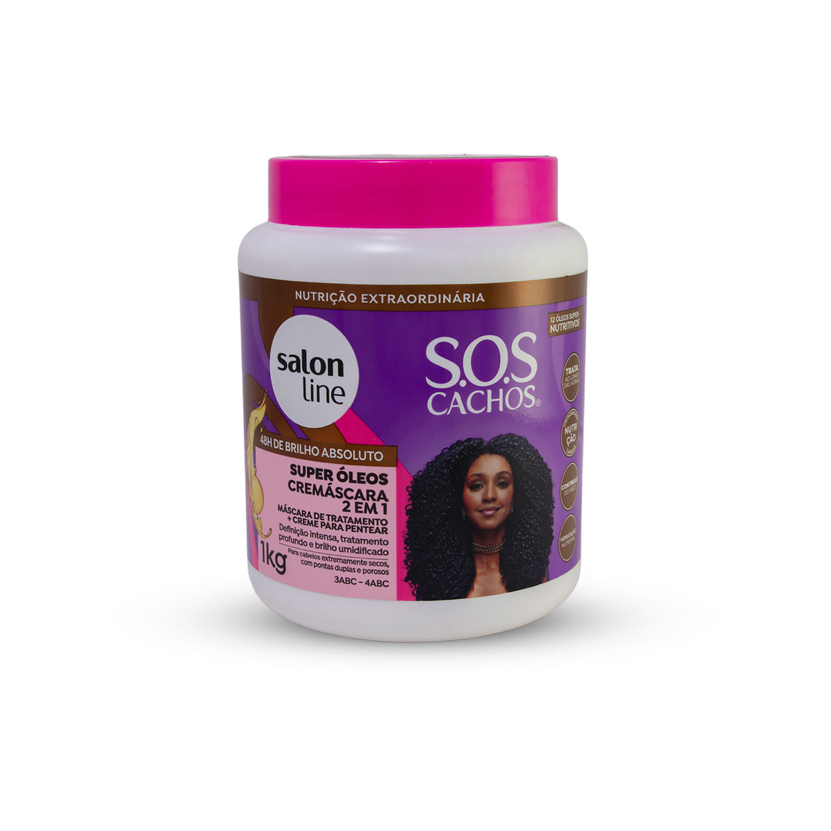 MASCARILLA+CPP SALON LINE S.O.S CACHOS 2EN1 X1KG