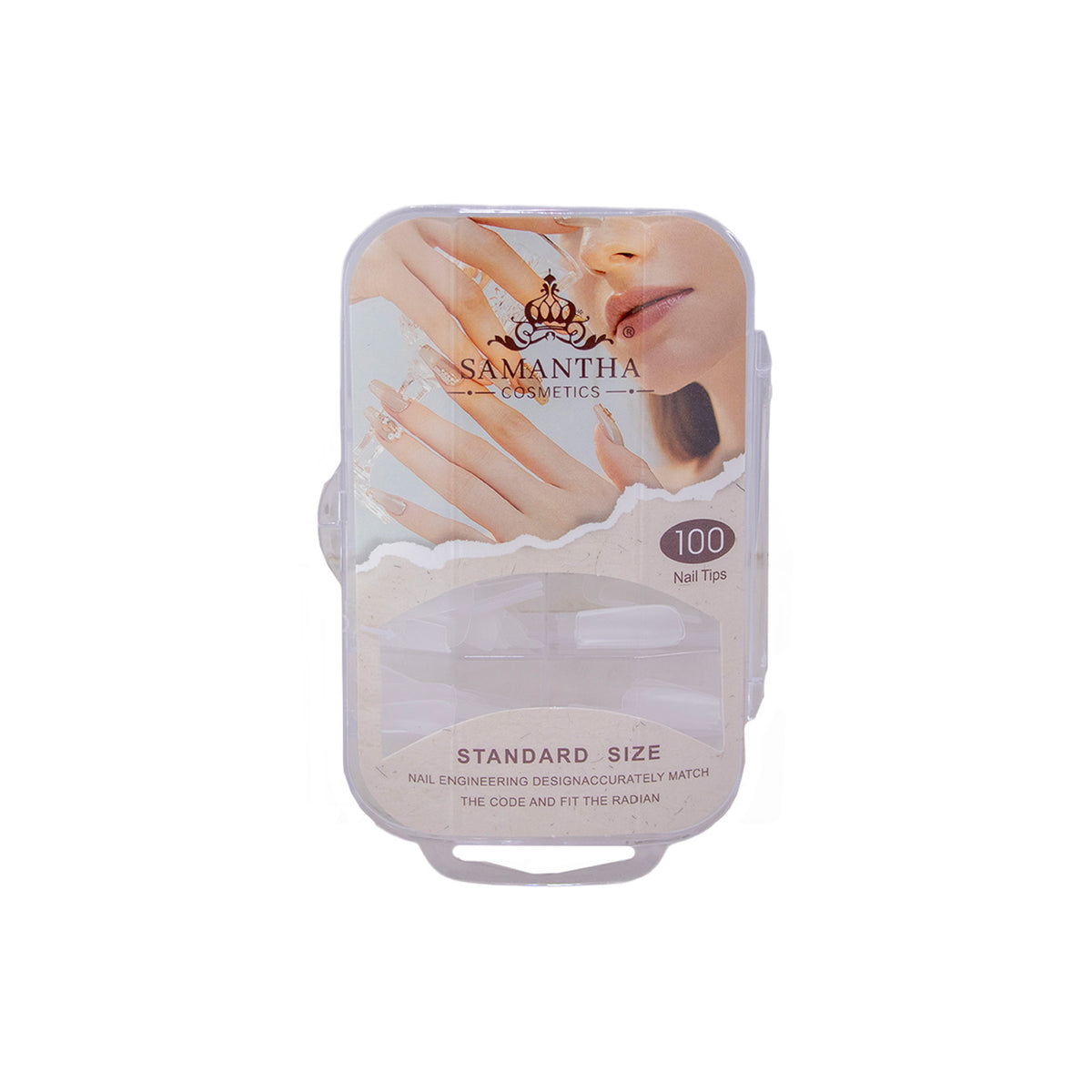 UÑAS ACRILICAS SAMANTHA CUADRADAS X100UND