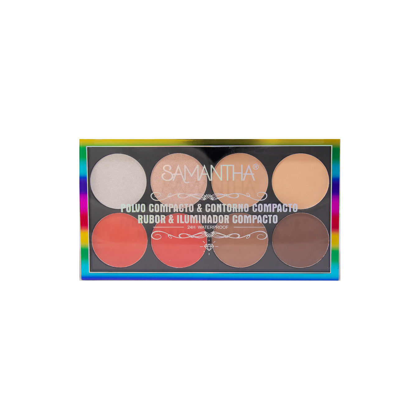 PALETA SAMANTHA 4EN1 X8COL