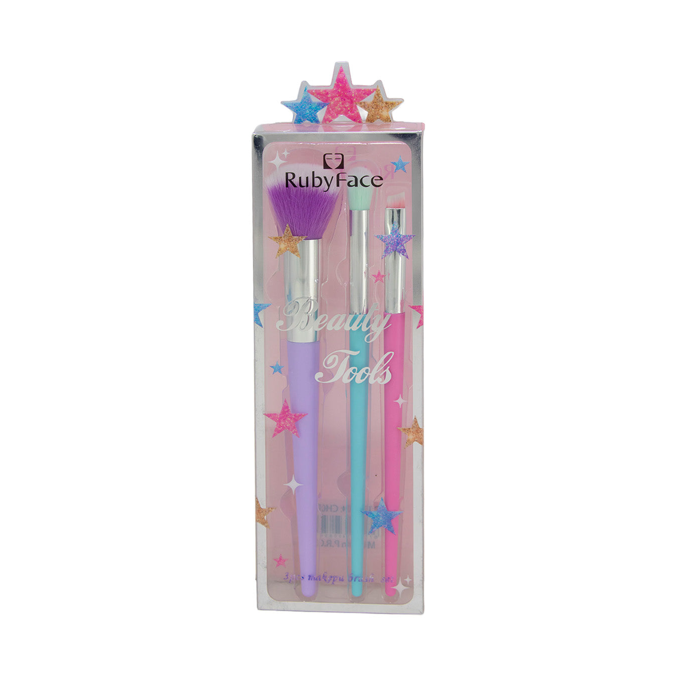 SET DE BROCHAS RUBY FACE BEAUTY TOOLS X3UND